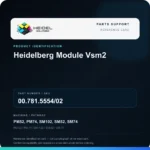 Heidel Solutions reference identification card; not an exact part photograph