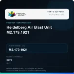 Heidel Solutions reference identification card; not an exact part photograph