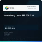 Heidel Solutions reference identification card; not an exact part photograph