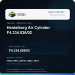 Heidel Solutions reference identification card; not an exact part photograph