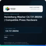 Heidel Solutions reference identification card; not an exact part photograph