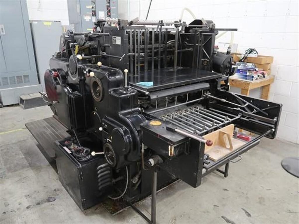 Heidelberg SBB Cylinder Die Cutter