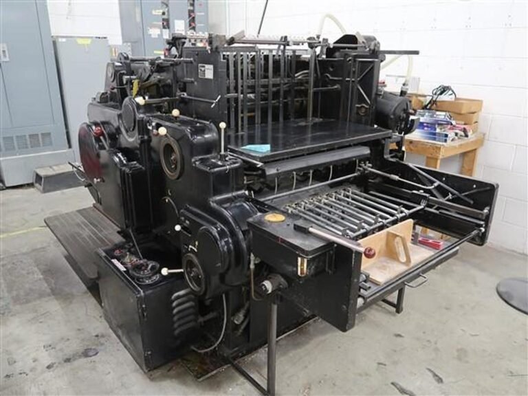 Heidelberg SBB Cylinder Die Cutter